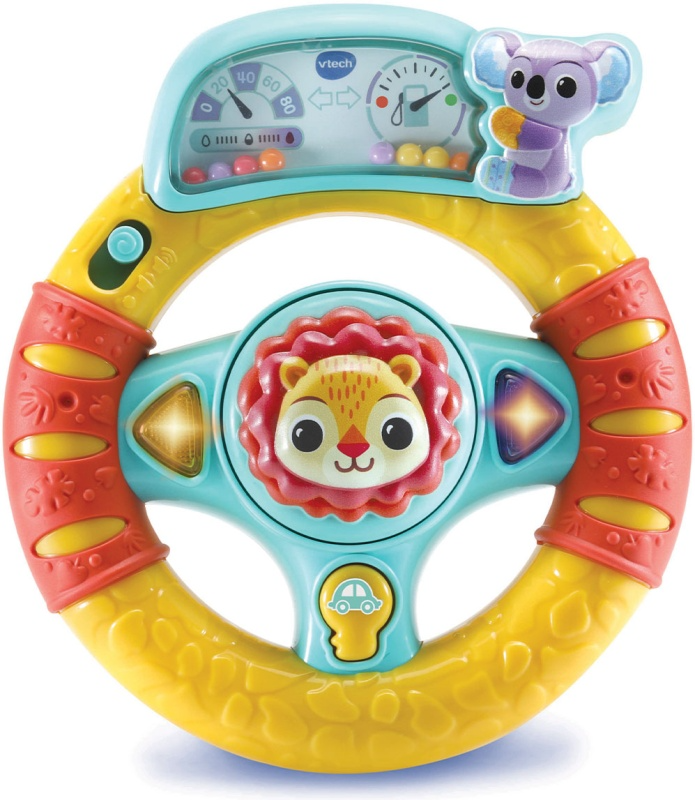 Интрактивный руль "В дорогу со львом" Vtech вид 1