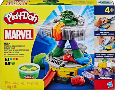 Игровой набор для лепки Hulk Smash And Squish Play-Doh вид 2