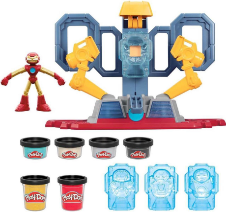 Игровой набор для лепки Iron Man Armor Maker Lab Play-Doh вид 1