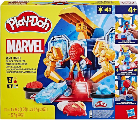 Игровой набор для лепки Iron Man Armor Maker Lab Play-Doh вид 2