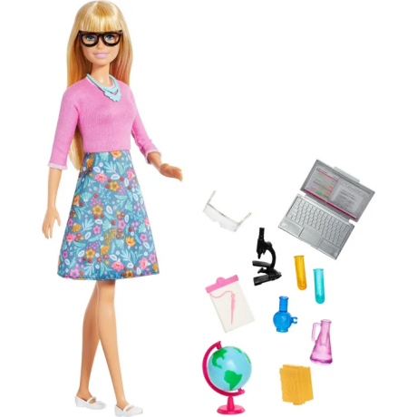 Кукла учительница с аксессурами Barbie вид 1