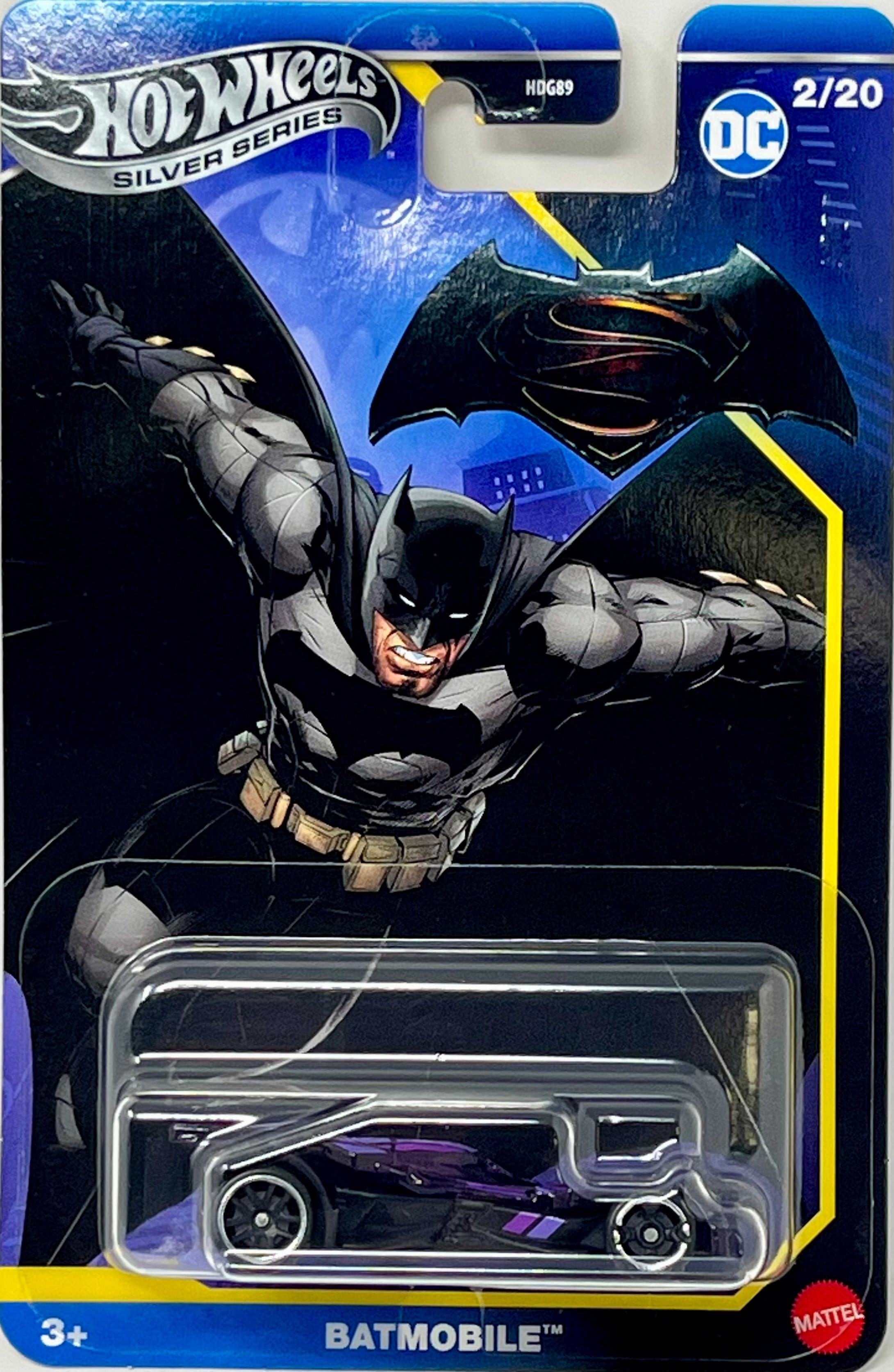 Машинка серия "Batmobile" в ассортименте Hot weels вид 2