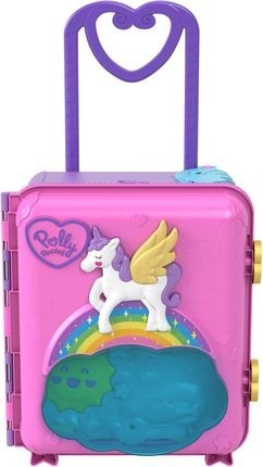 Игровой набор "Чемодан" внутри с аксессуарами Polly Pocket вид 1