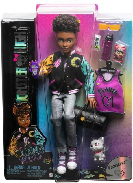 Кукла Clawd Wolf Monster High вид 2