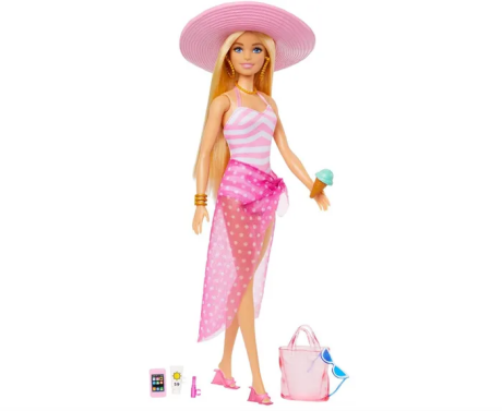 Кукла Пляжная прогулка Barbie вид 1