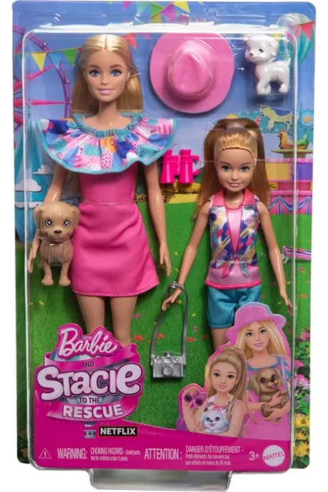 Игровой набор Barbie and Stacie с домашними питомцами Barbie вид 2