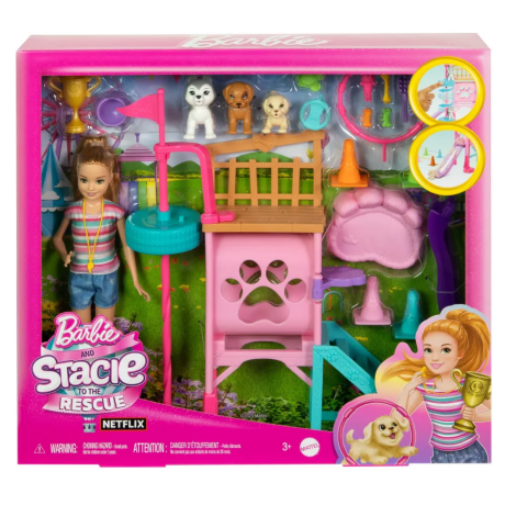 Игровой набор Stacie и игровая площадка для собак Barbie вид 2