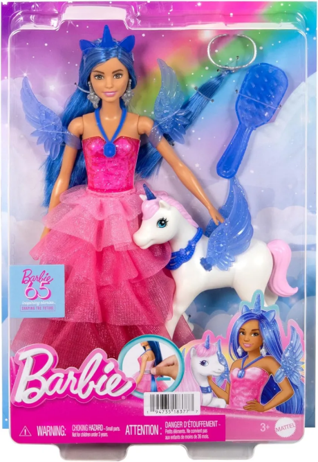Кукла с крылатым единорогом Barbie вид 2