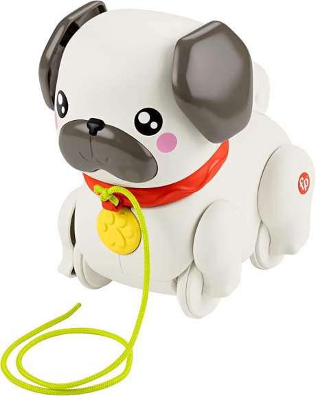 Игрушка-каталка развивающий Мопс Fisher-Price вид 1
