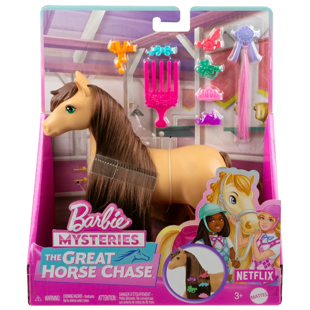 Игровой набор Лошадь Торнадо с аксессуарами Barbie вид 2