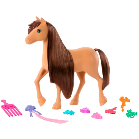 Игровой набор Лошадь Торнадо с аксессуарами Barbie вид 1