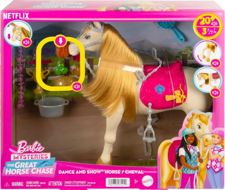 Интерактивная Лошадка со звуковыми эффектами Barbie вид 2