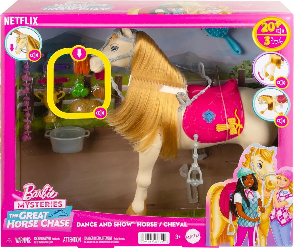 Интерактивная Лошадка со звуковыми эффектами Barbie вид 2
