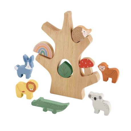 Деревянная балансировочная елка Fisher-Price вид 1