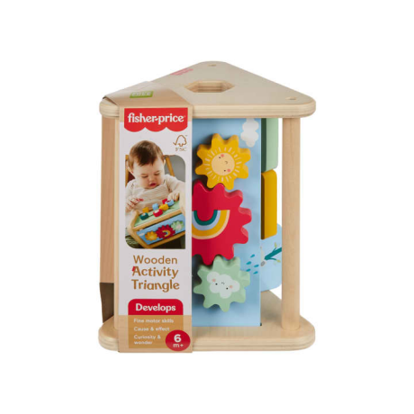 Деревянный развивающий треугольник Fisher-Price вид 2
