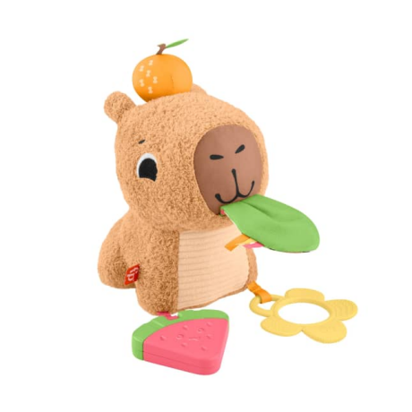 Игрушка для сенсорных игр с прорезывателем и погремушкой Fisher-Price вид 1