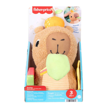 Игрушка для сенсорных игр с прорезывателем и погремушкой Fisher-Price вид 2