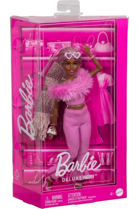 Кукла Делюкс стиль косички в стиле Барбикор Barbie вид 2
