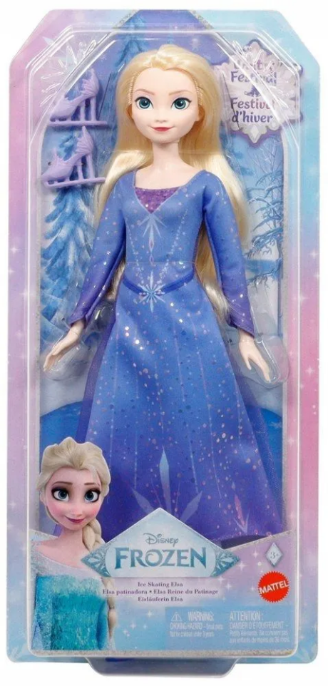 Кукла Эльза на коньках Disney Princess вид 2