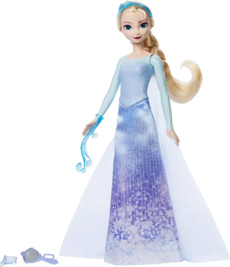 Кукла Эльза с сюрпризами Disney Princess вид 1