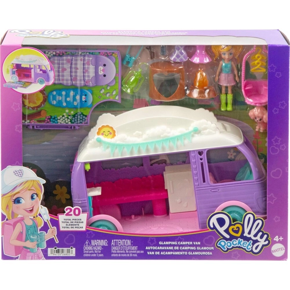 Игровой набор Глэмпинг-фургон-кемпер Polly Pocket вид 2