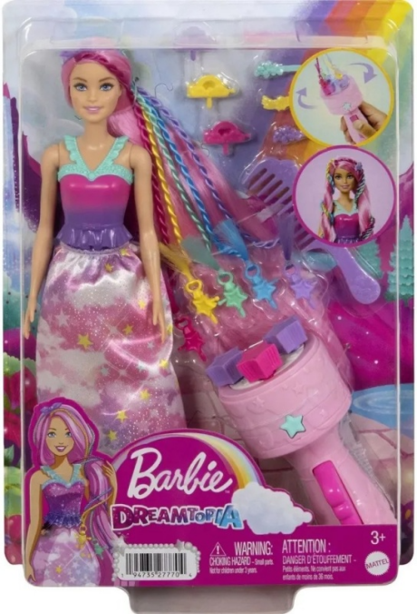 Кукла с аксессуарами для плетения волос Barbie вид 2