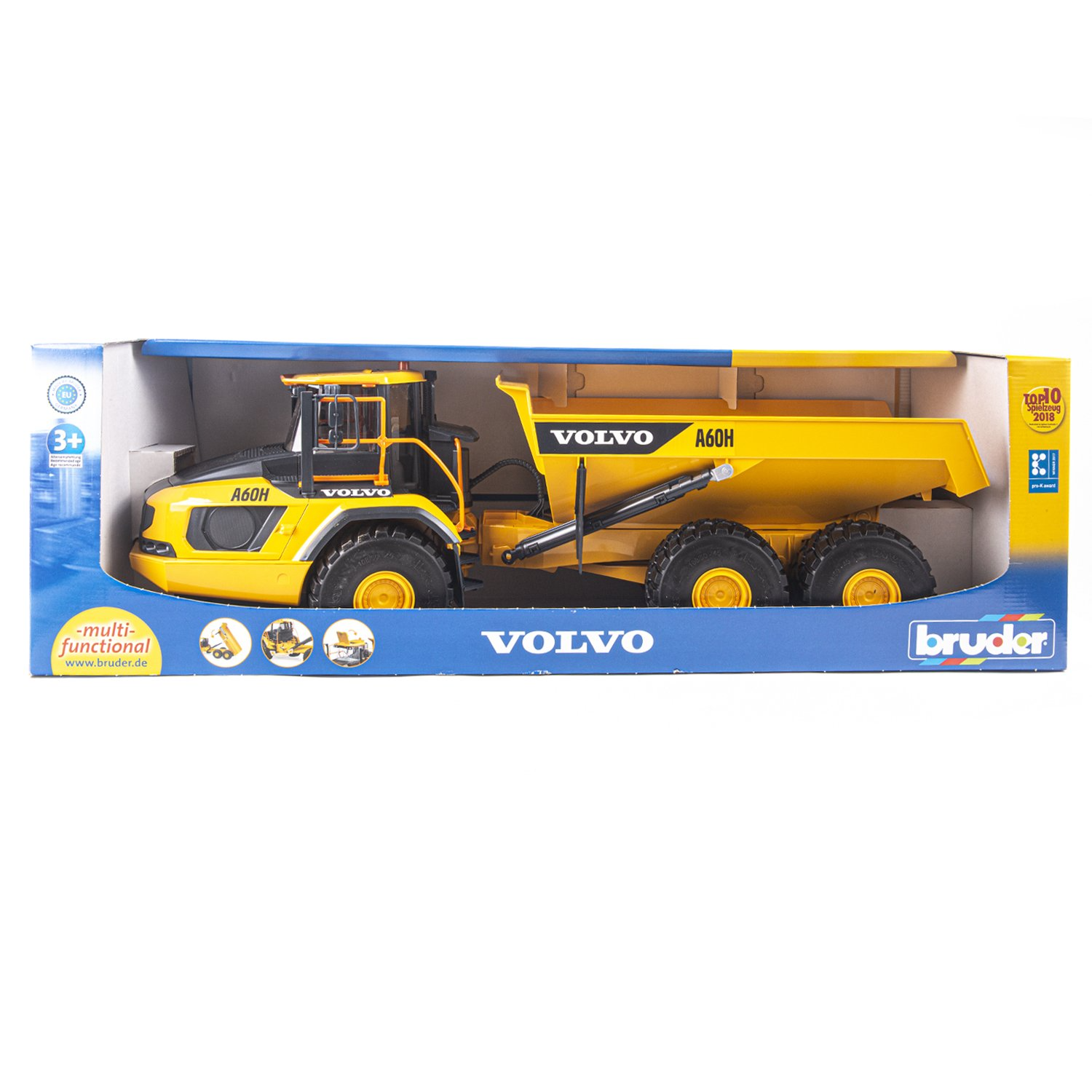 Сочлененный самосвал Volvo A60H Bruder вид 2
