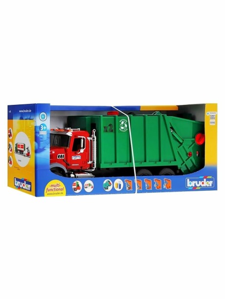 Мусоровоз MACK Bruder вид 2