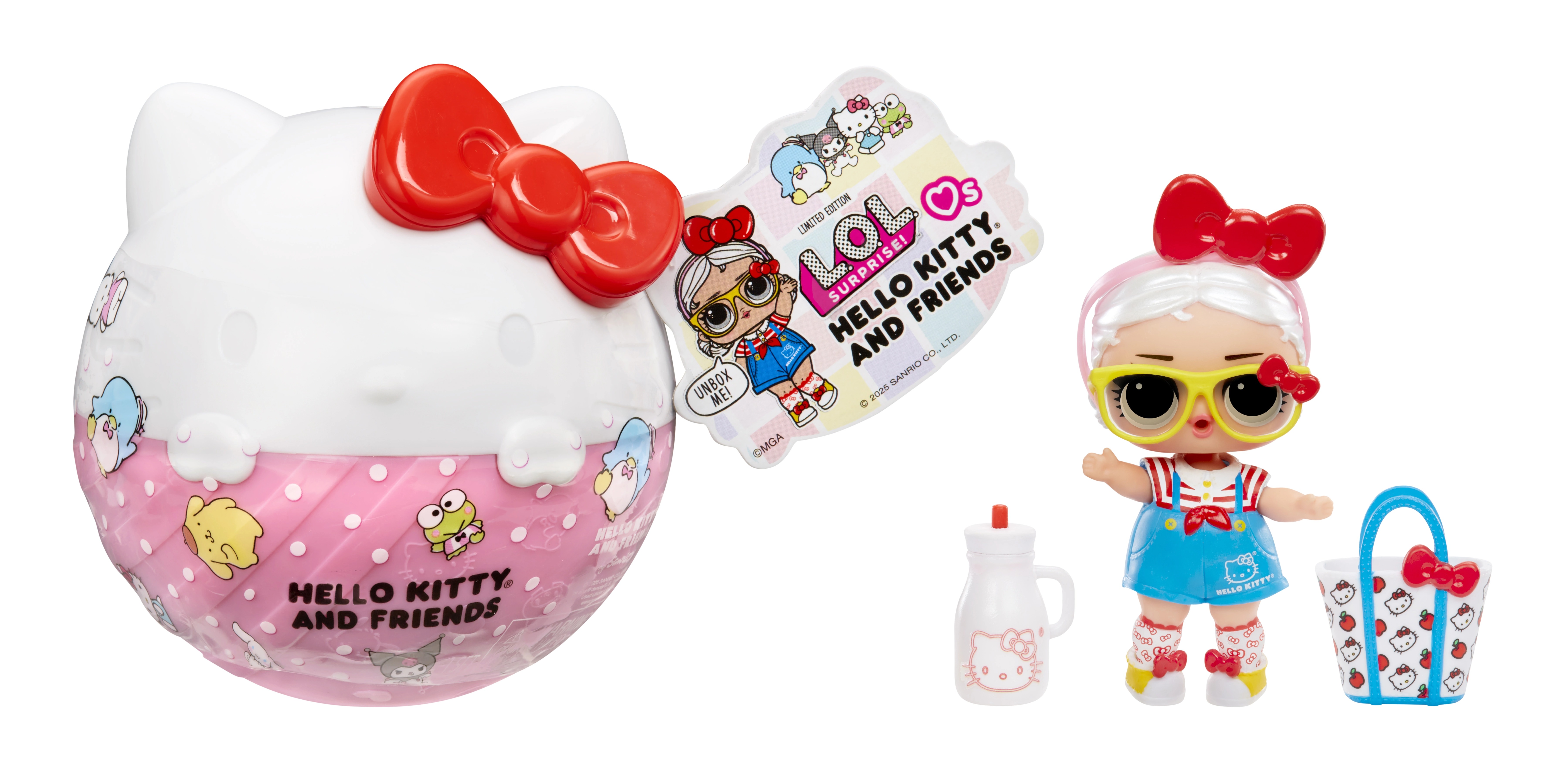 Кукла в шаре Hello Kitty&Friends LOL LOL вид 2