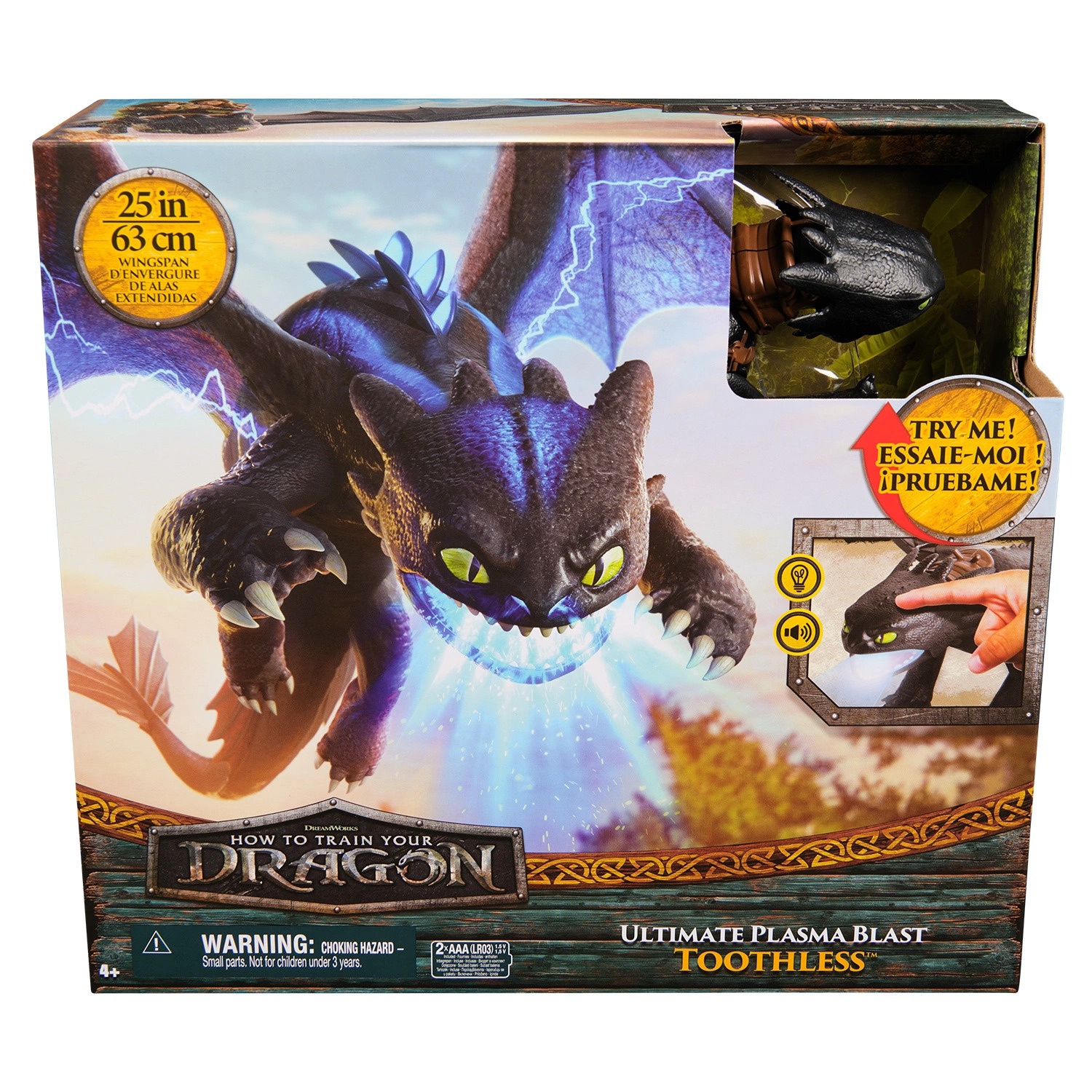 Дракон Ночная Фурия, 36 см Dreamworks Dragons Dreamworks Dragons вид 2