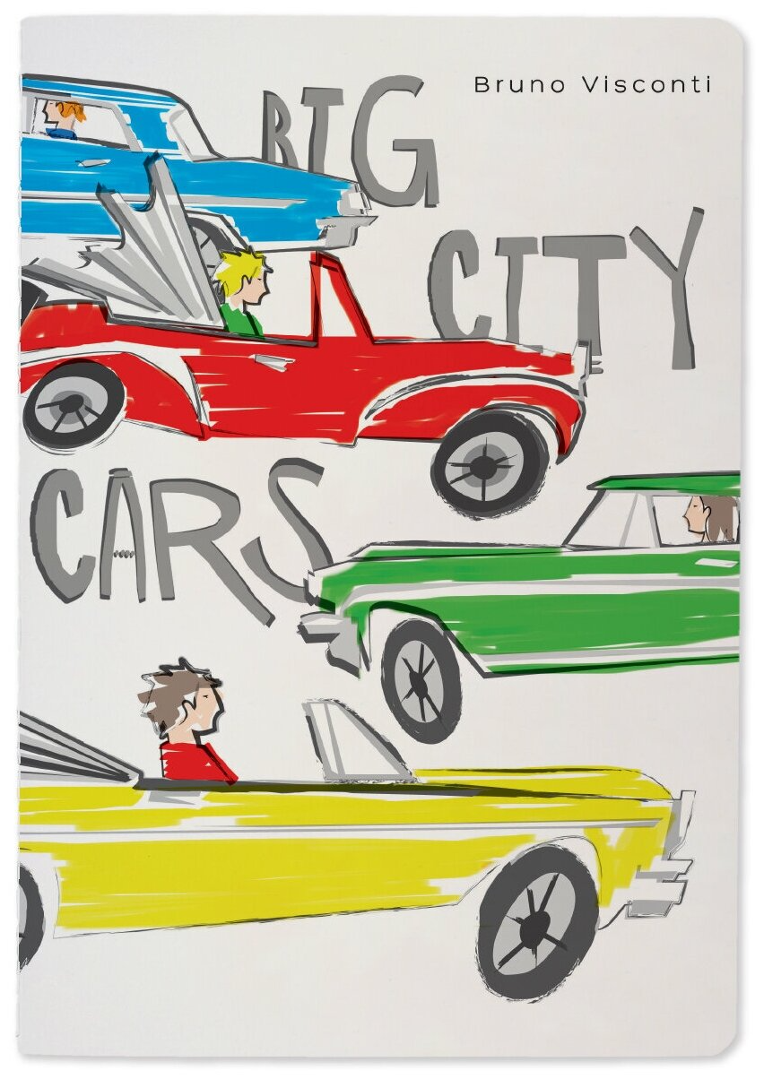 Тетрадь 40 л. клетка "Big City" Bruno Visconti вид 1