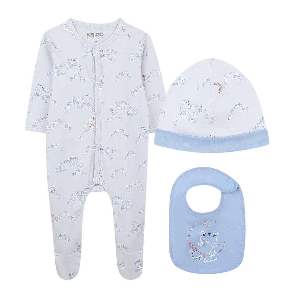 Пижама, шапка, слюнявчик Kenzo вид 1