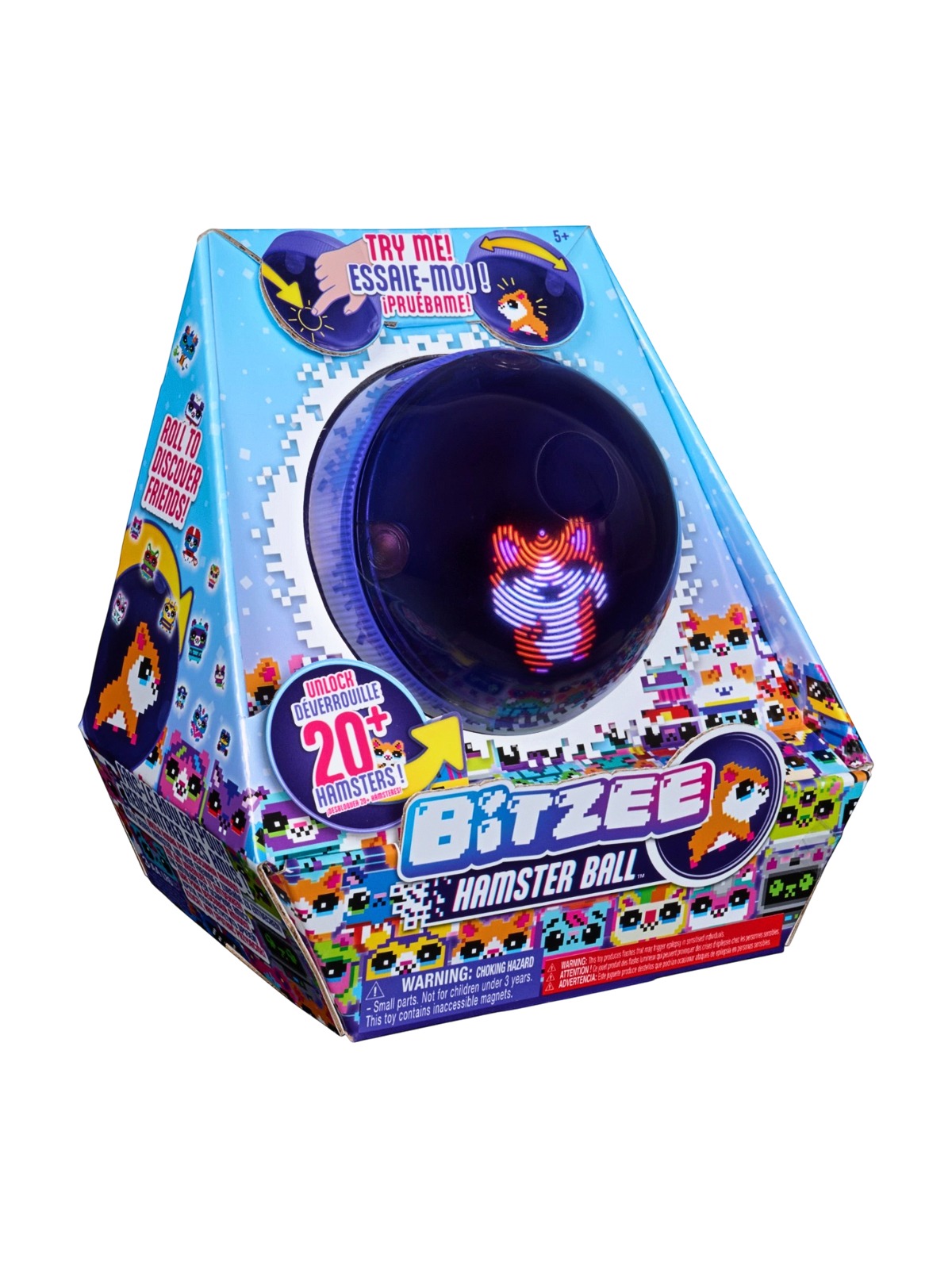 Электронная игра в кейсе Хомяк Bitzee вид 1