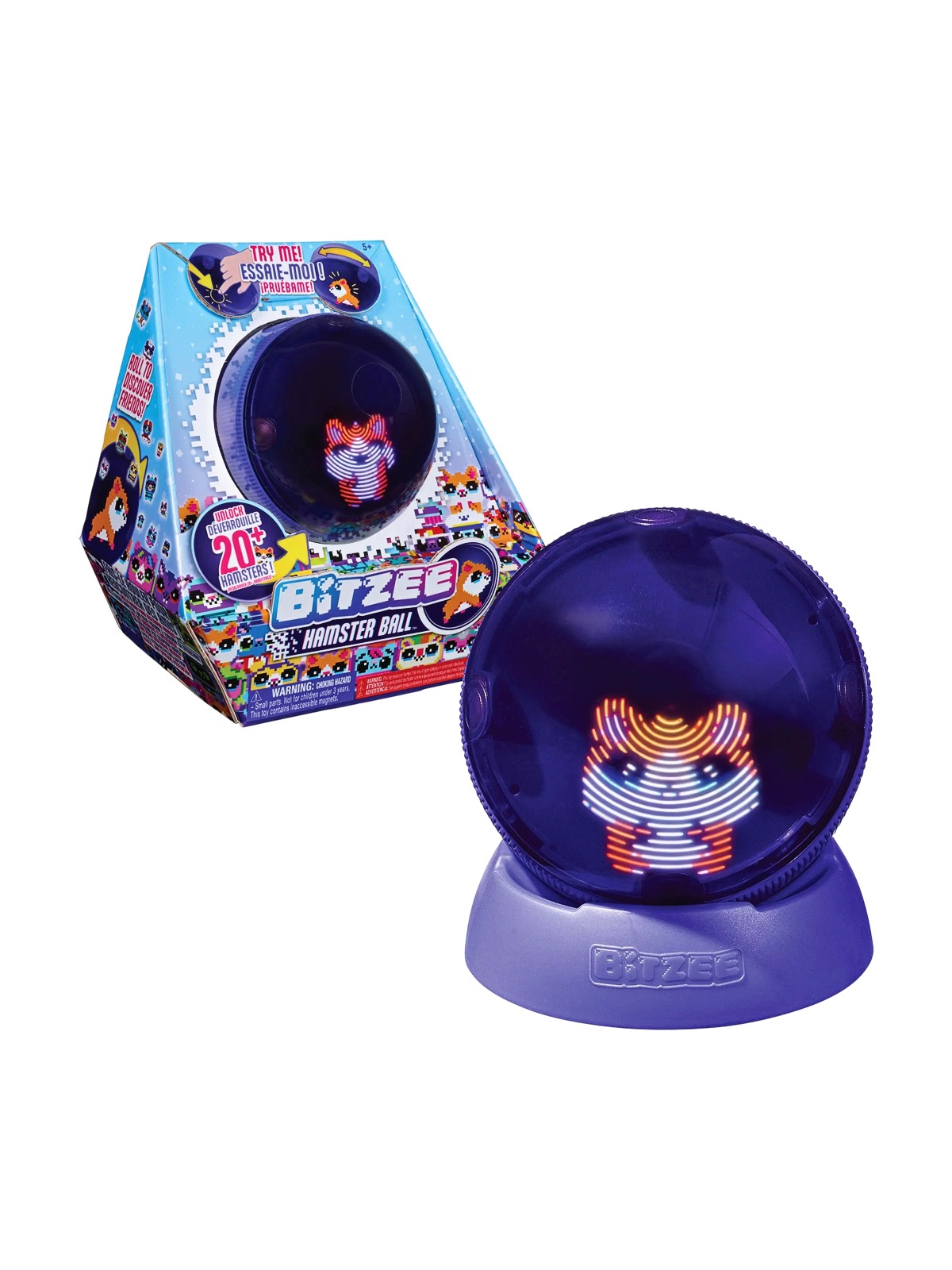 Электронная игра в кейсе Хомяк Bitzee вид 2