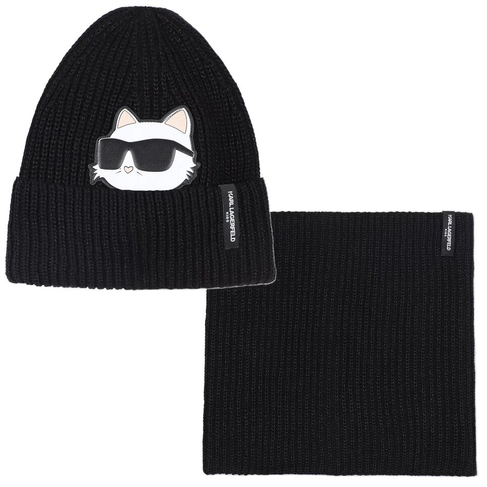 Комплект (шапка, снуд) Karl Lagerfeld вид 1