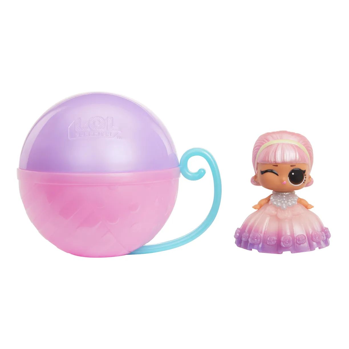Кукла в шаре Сестричка Принцессы LOL LOL вид 2
