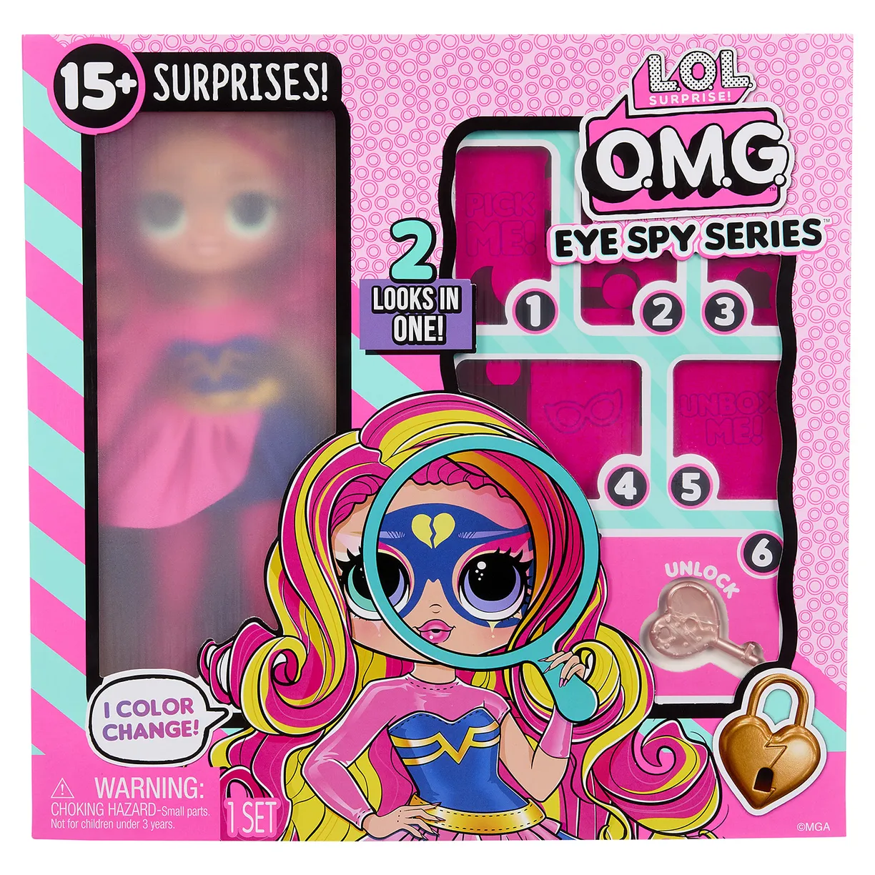 Кукла OMG Шпионы Сабрина Скай Фэй LOL LOL вид 2