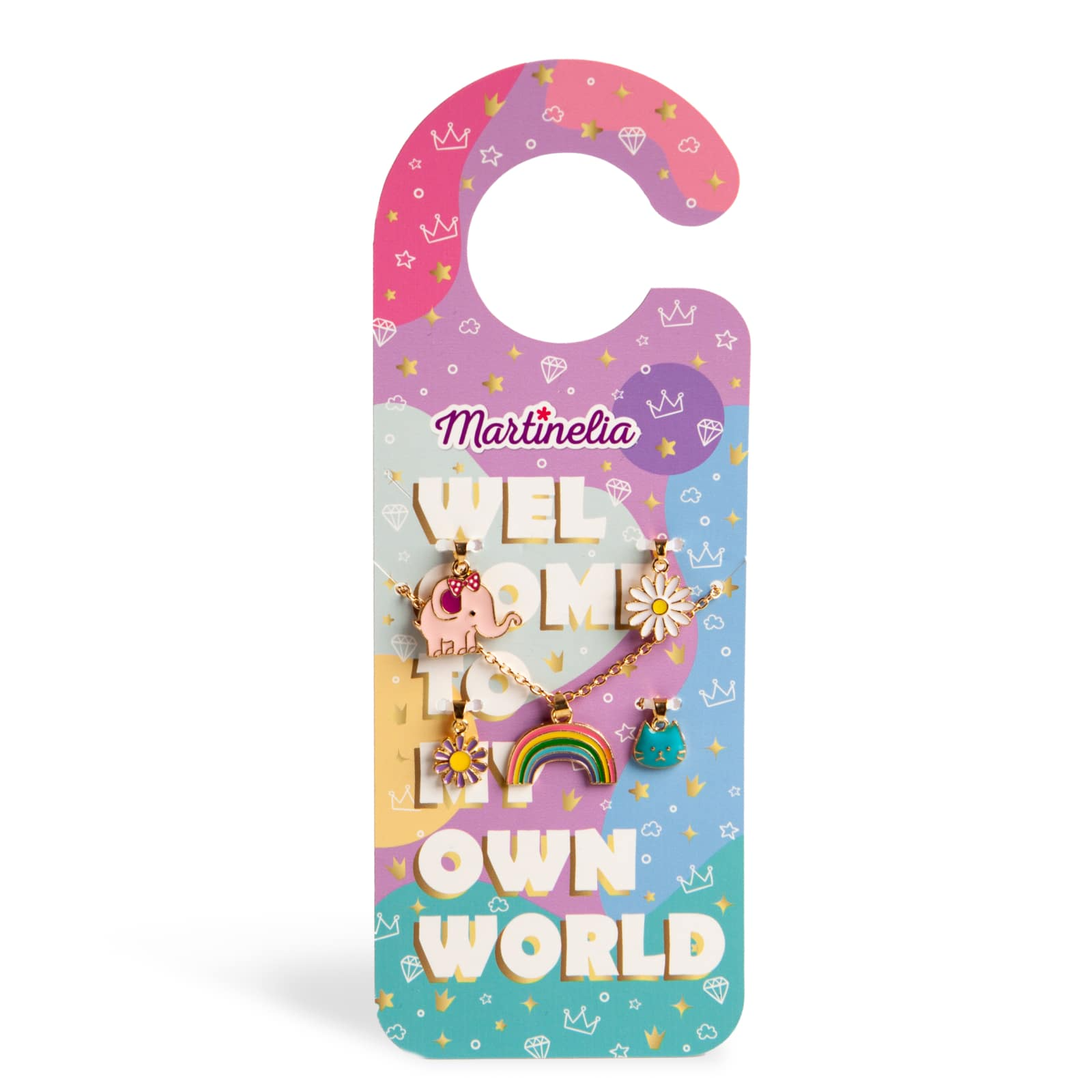 Набор подвесок на шею с цепочкой  вид 1