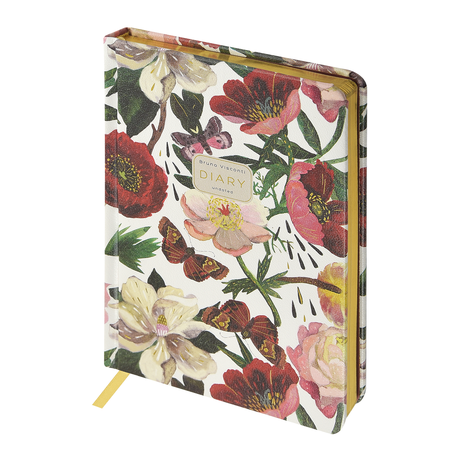 Ежедневник А5 120л. "Пионы" Bruno Visconti вид 1