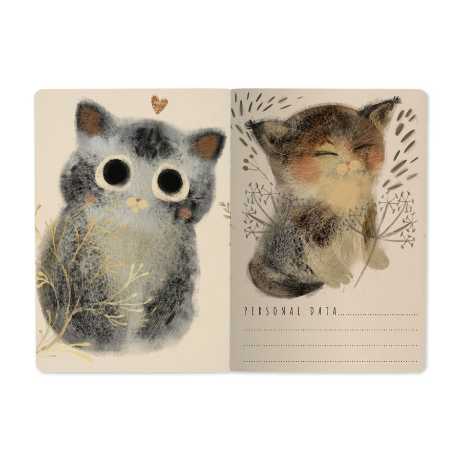 Тетрадь 40л. "Котики. Счастье" Bruno Visconti вид 2