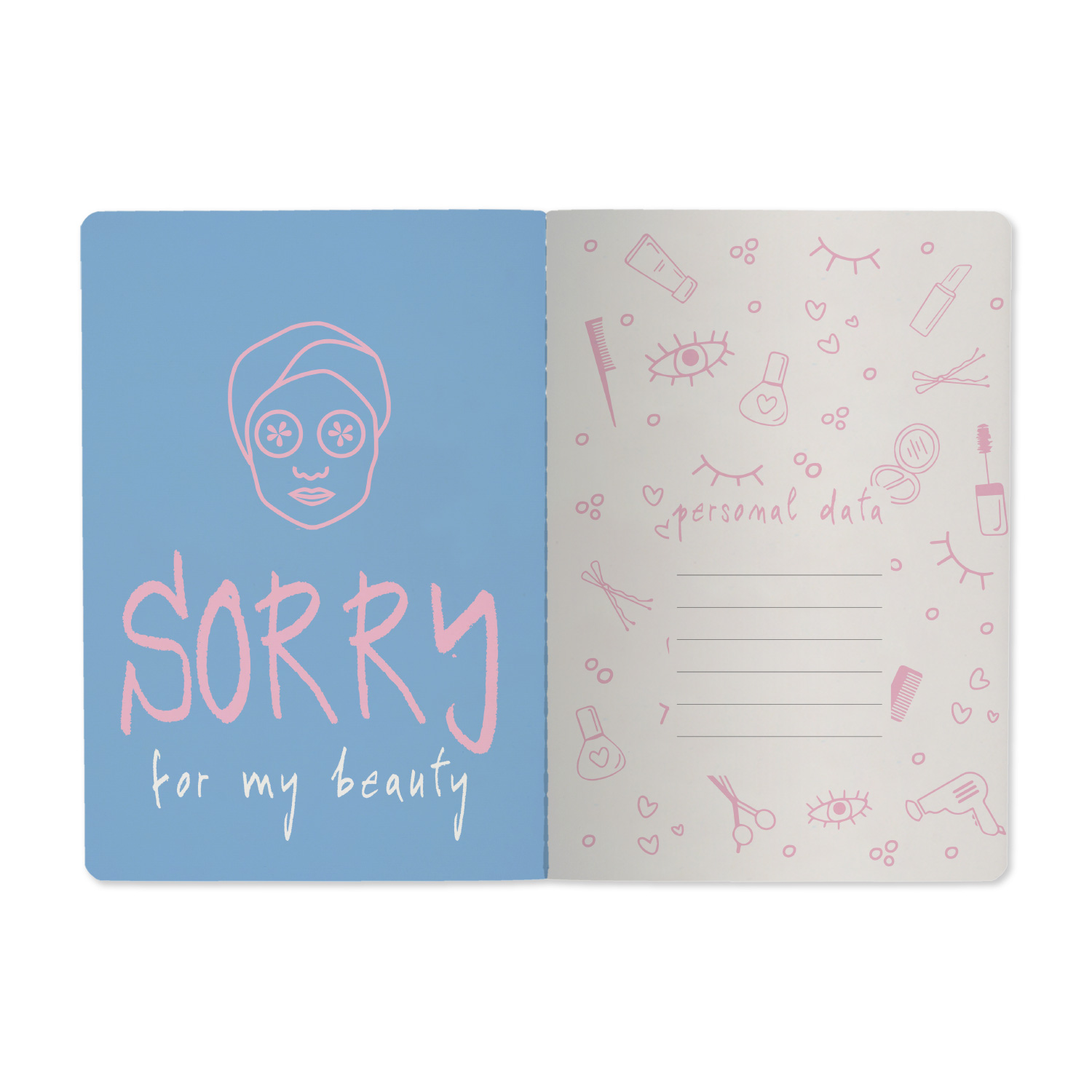 Тетрадь 40л. "Sorry pink" Bruno Visconti вид 2