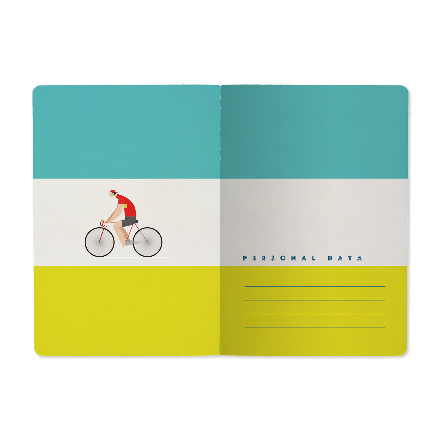 Тетрадь 40л. "Велосипедисты" Bruno Visconti вид 2