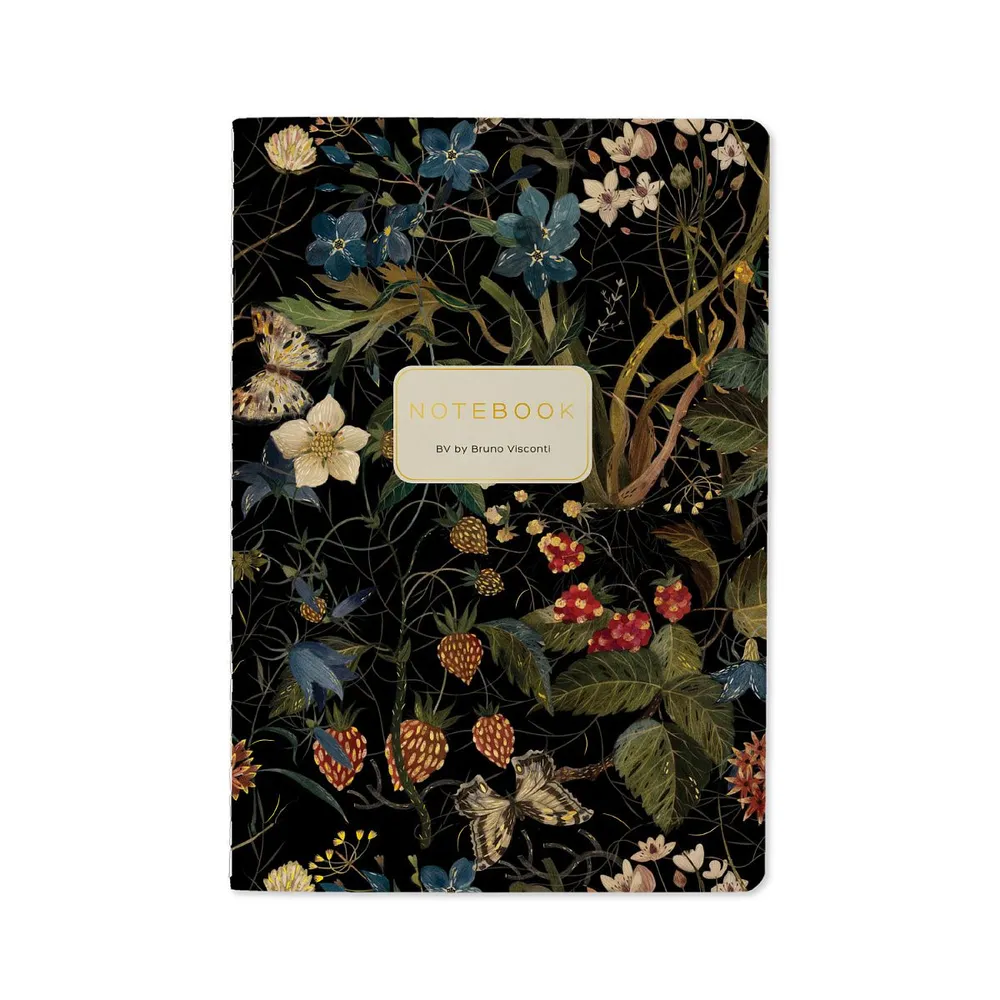 Тетрадь 40 л. клетка "Лесные ягоды" Bruno Visconti вид 1