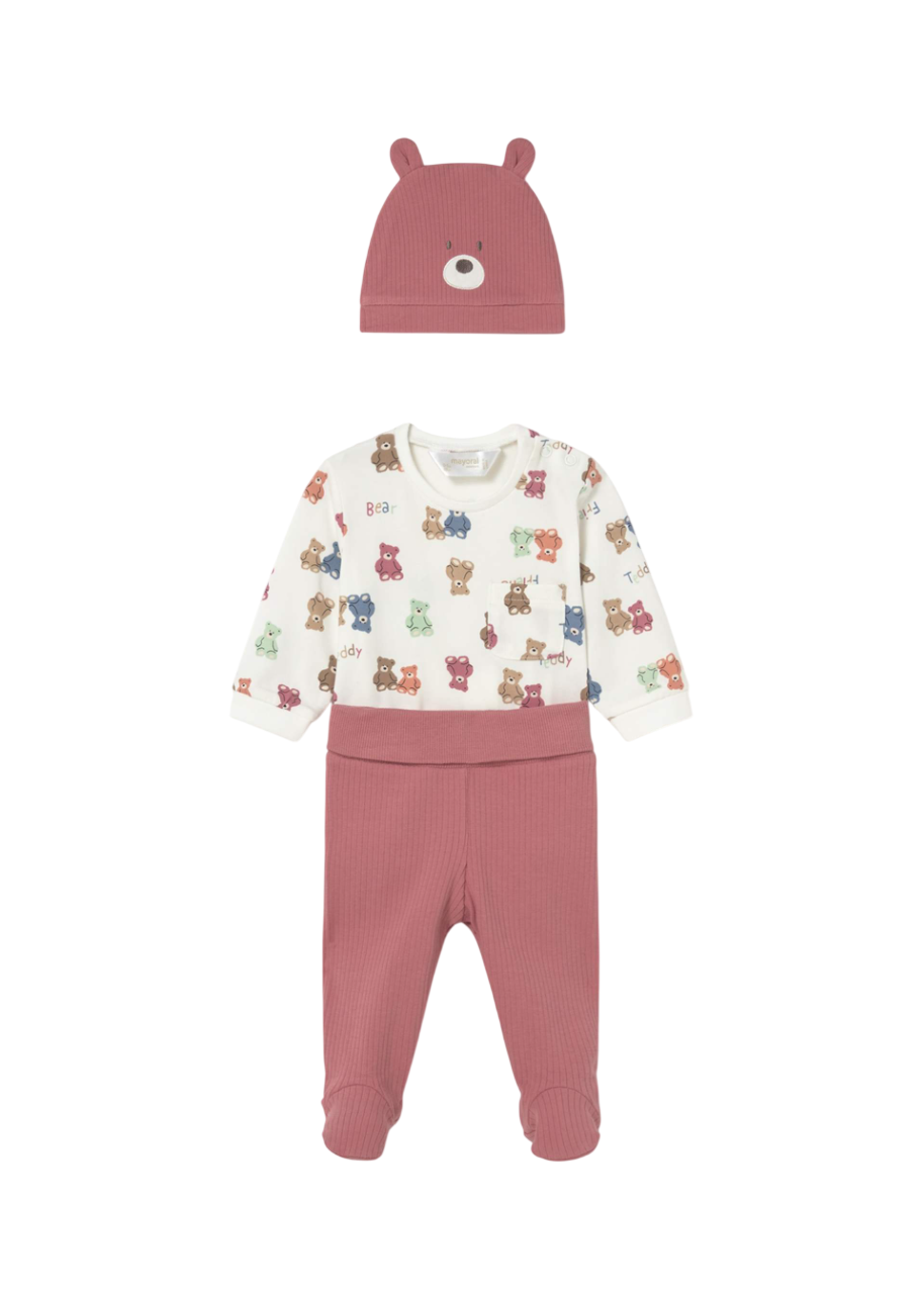 Полукомбинезон, ползунки, шапка Mayoral вид 1