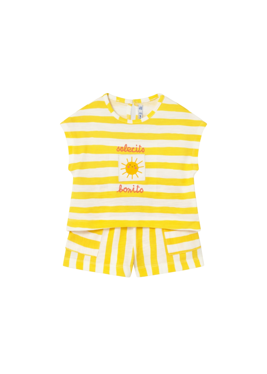 Блузка, шорты Mayoral вид 1