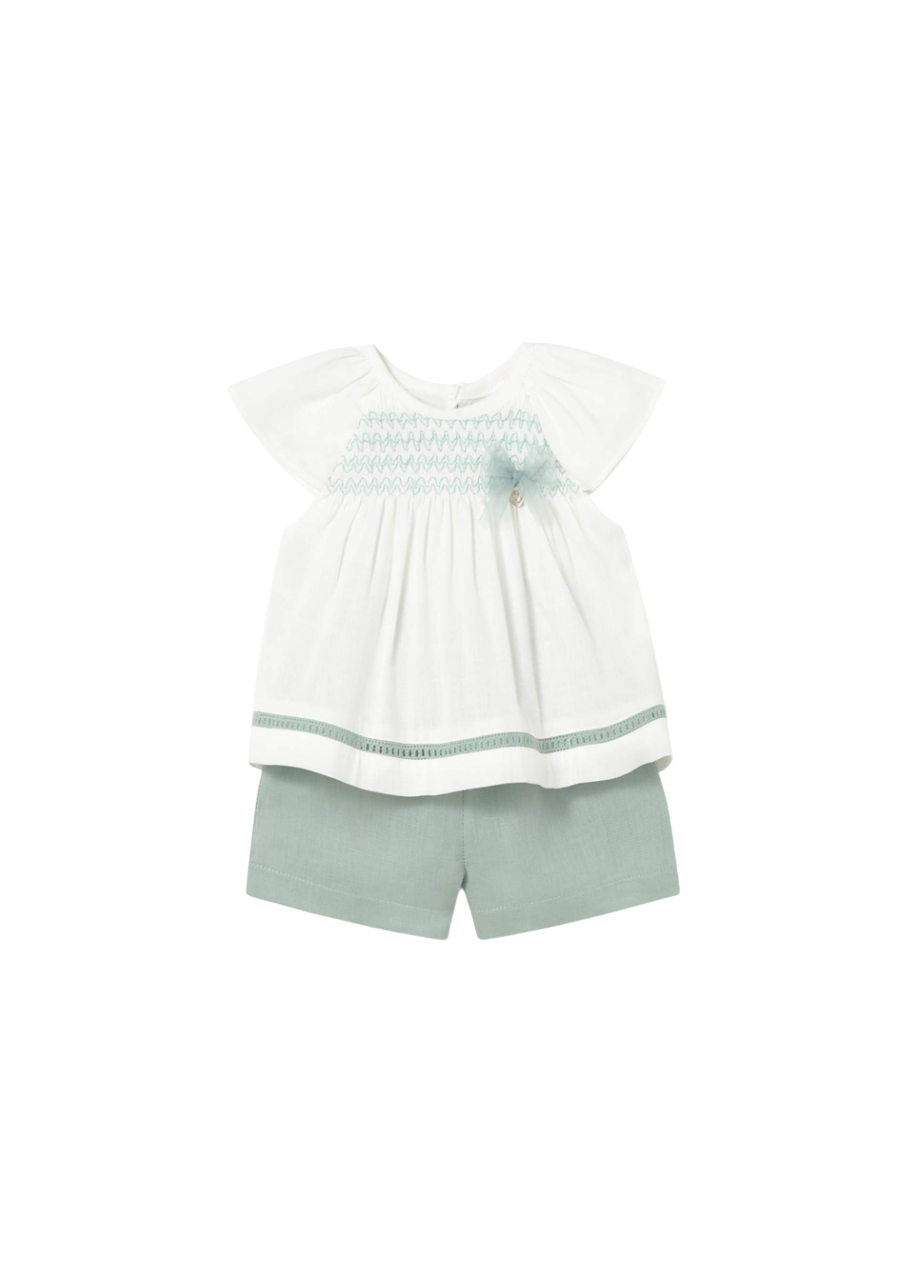 Блузка, шорты Mayoral вид 1