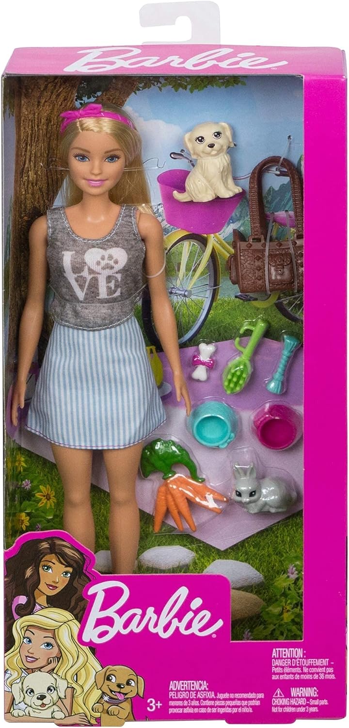 Кукла c питомцем Barbie вид 2