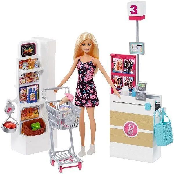 Игровой набор Супермаркет Barbie вид 1