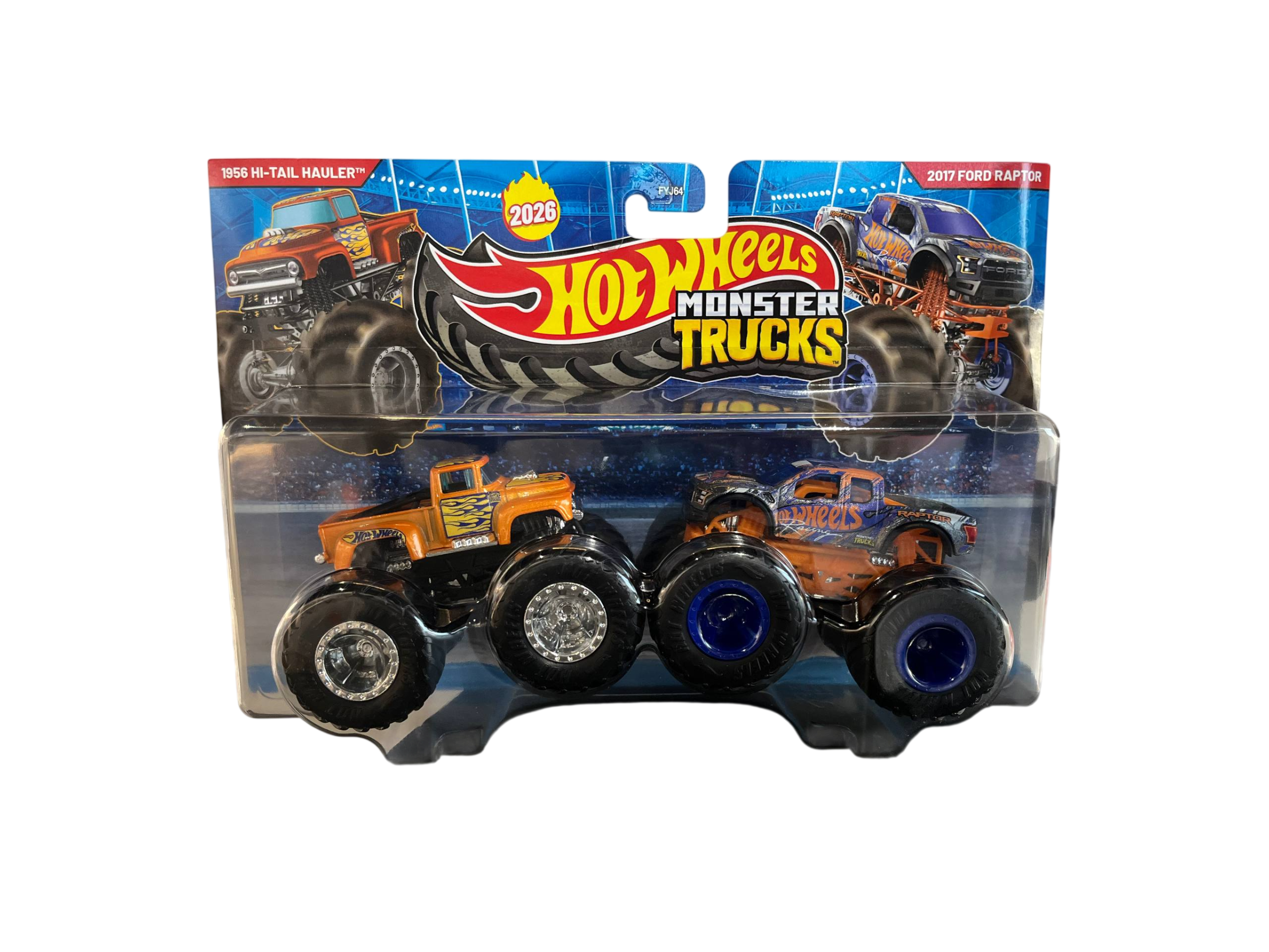 Набор машинок Монстр-трак Hot weels вид 1