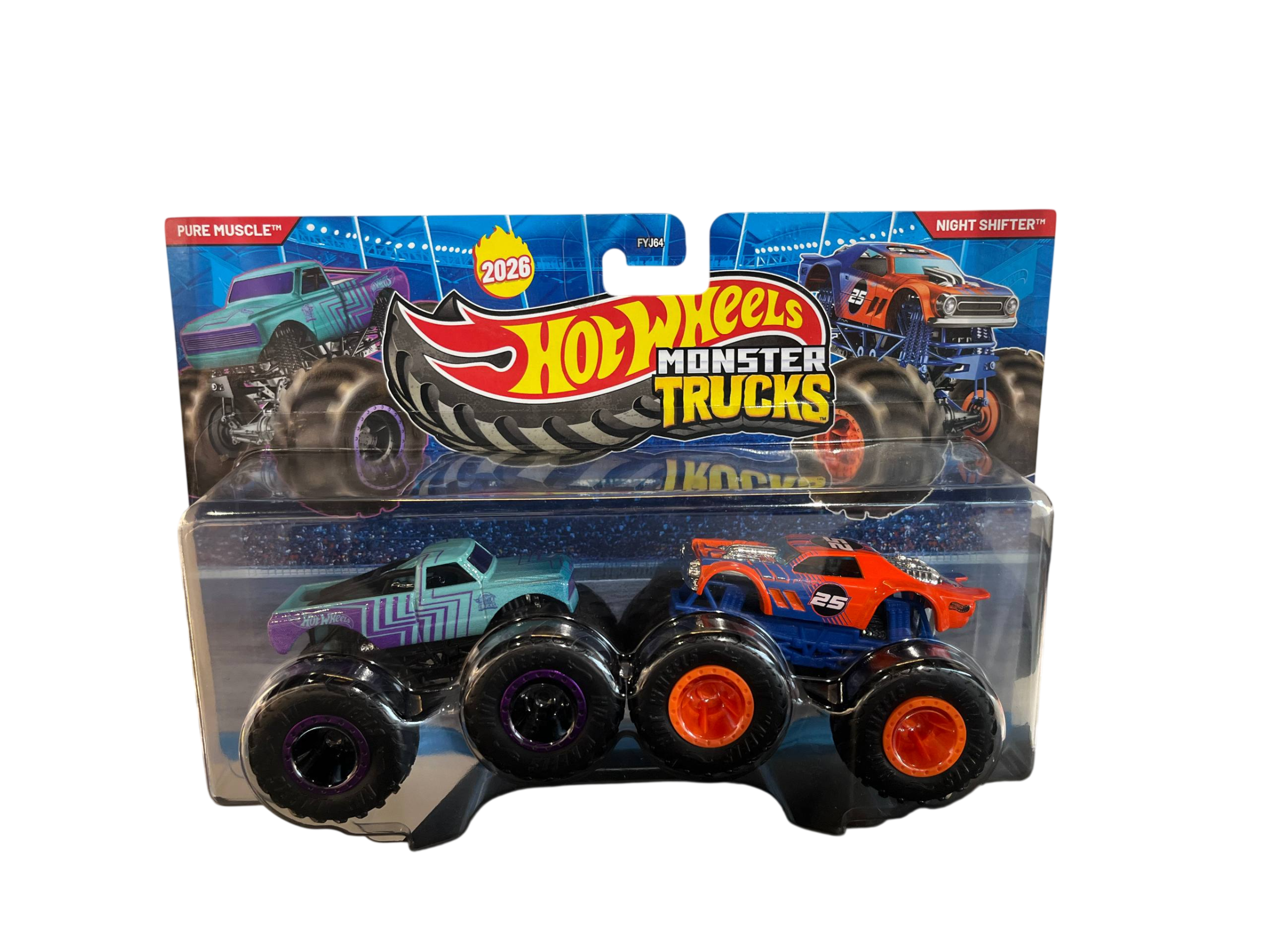 Набор машинок Монстр-трак Hot weels вид 2